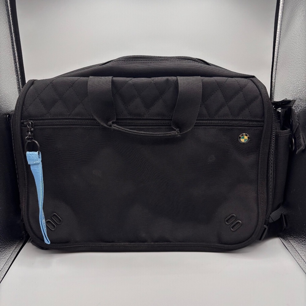 BMW Padded Work 18" Large  Laptop Bag Black